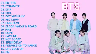 BTS 16 Best Songs - Playlist for Motivation and Cheer Up