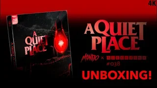 A QUIET PLACE MONDO X (Steelbook) Unboxing and Review With Commentary