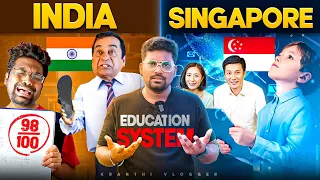 Indian Education System vs Singapore Education System Explained In Telugu | Kranthi Vlogger