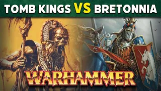 Tomb Kings vs Bretonnia Warhammer Fantasy 7th Edition Battle Report