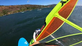 Gorge Windsurfing At The Hatchery Late August 2023 Part 1