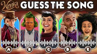 Guess The Willy Wonka Characters | Guess The Song Wonka Edition! 🍫🎼