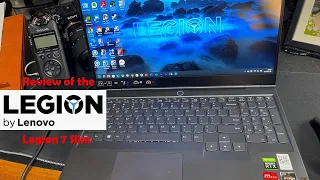 Let's Look at the Lenovo Legion 7 Slim w/AMD, RTX, and 4K screen! (this video is 4K!)