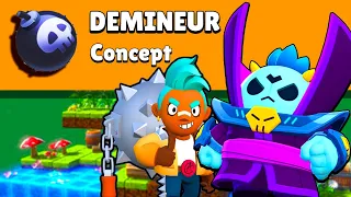 je fais TOP 1 en concept MODE DEMINEUR 💣 sur Brawl Stars (mini games)