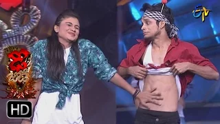 Pandu and Vindhya | Performance | Dhee Jodi | 22nd March 2017 | ETV Telugu