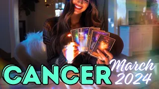 CANCER ✦ This Person Replays The Past Over & Over in Their Head - March 2024 Tarot Card Reading