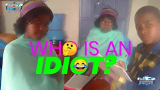 AFRICAN HOME;😂 WHO IS AN IDIOT by Samspedy covered by  @kinemasterdavi6062