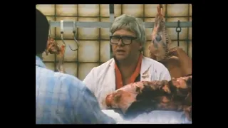 Leon Schuster fresh meat scene  - Funny hidden camera  from "You Must Be Joking"