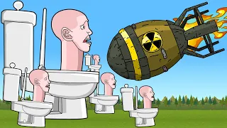 SKIBIDI TOILET BOSS vs SUPER MEGA TANKS - Compilation Animation