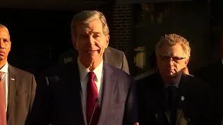 Governor Roy Cooper speaks about Raleigh mass shooting
