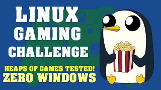 HUGE Stack of Games Tested - Linux Gaming PC Challenge!