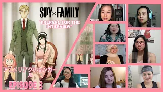 Reaction Mashup: SPY X FAMILY Episode 3 | Anime reaction mashup