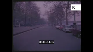 1950s, 1960s Driving Through Embankment, London, 35mm