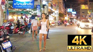 Pattaya 4K Walk Before Open status. Quiet Sunday, Soi Bua Khao, Soi 13/2, 30th Jan 2022.