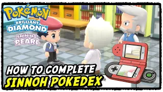 How to Complete the Pokedex in Pokemon Brilliant Diamond & Shining Pearl Missing Pokemon Locations