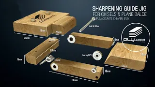 Homemade sharpening guide jig