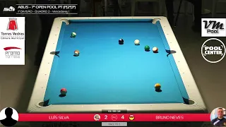 7º Open Pool PT 1ª Divisão - Luis Silva vs Bruno Neves Vencedores 1