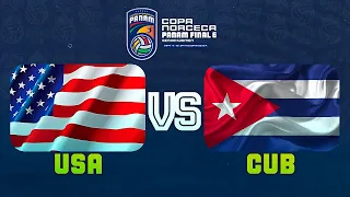 ESTADOS UNIDOS VS CUBA - PANAMERICANO FINAL SIX - 2022