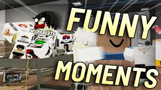 ROBLOX EVADE But It's FUNNY... | Roblox VC Funny Moments