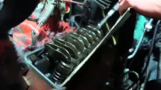 SBC Chevy valve adjust old school way