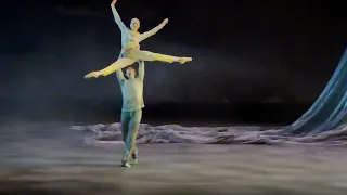 Egor Gerashchenko and Anna Nikulina in ballet Les Saisons