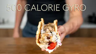 The 500 Calorie Gyros that is made in 20 Minutes