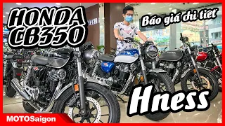 Giá xe Honda CB350 Hness DLX Pro cao cấp tại Việt Nam