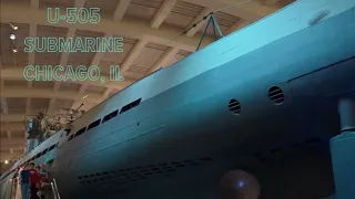 U -505 CAPTURED SUBMARINE IN CHICAGO, IL