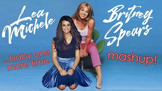 Britney Spears & Lea Michele - ...Baby One More Time (Mashup) #britneyspears #leamichele #90s #fyp