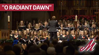 "O Radiant Dawn" Performance by the Muhlenberg Chamber Choir