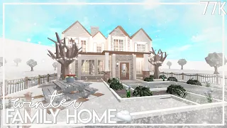 Family Winter Home -Nixilia- -Roblox Bloxburg-