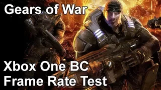 Gears of War Xbox One vs Xbox 360 Backwards Compatibility Frame Rate Test