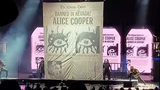 Alice Cooper live Halloween Hootenanny Las Vegas 10 28 23