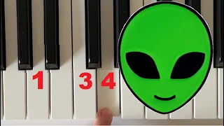 ❗❗❗СУПЕР-КОСМИЧЕСКАЯ мелодия  на пианино👽🚀.