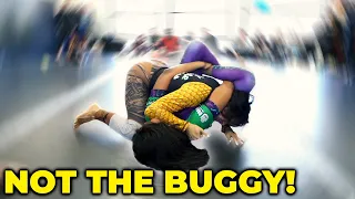 Comeback from Buggy choke | Women's Jiu Jitsu