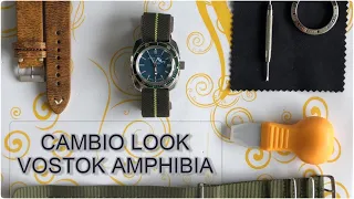Cambio Look Ghiera e Cinturino ⌚ VOSTOK AMPHIBIA ⌚