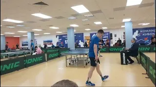 Настольный теннис.Защитный стиль.#настольныйтеннис#tabletennis#теннис#tennis#