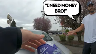 GUY LOST ALL HIS MONEY AT CASINO! (SOLD ALL HIS SNEAKERS)