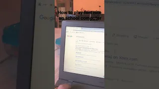 How to play fortnite on school computer