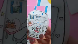 Cinnamoroll #art #satisfying #papersquishy #squishy #bag  #paperhouse #diy #ytshorts