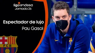 PAU GASOL: así vivió su primer partido | Liga Endesa 2020-21