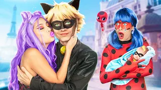 Ladybug e Cat Noir se Divorciam / Meus Pais Super-Heróis se Divorciaram!