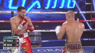Jose Pedraza vs Javier Molina FULL FIGHT BOXING HD