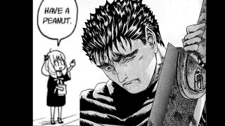 Anya shares peanuts with Guts