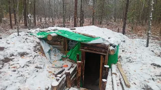 ВНУТРЕННЯЯ ОТДЕЛКА/УТЕПЛЕНИЕ СТЕН ДЖУТОМ.ГОРЯЧИЙ ЧАЙ СОГРЕВАЕТ.