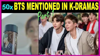 50 Times BTS GOT MENTIONED IN KOREAN DRAMAS| REVIEW & RECOMMENDATION #bts