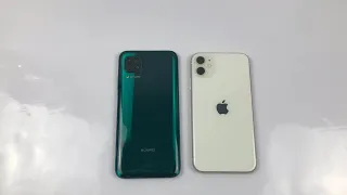 iPhone 11 vs Huawei Nova 7i Speed Test, Display, Test Game, Camera | Apple A13 Bionic vs Kirin 810