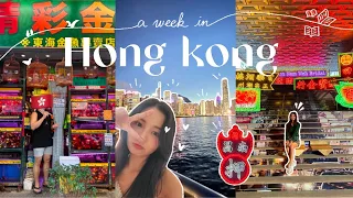 hong kong vlog | book fair, disney 100, tai kwun neon signs, asia society & more.