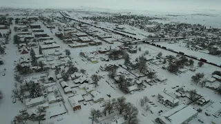 January 2nd 2023 Rawlins Wyoming snowstorm