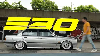 Bagged E30 Sedan / 1990 / 90's car